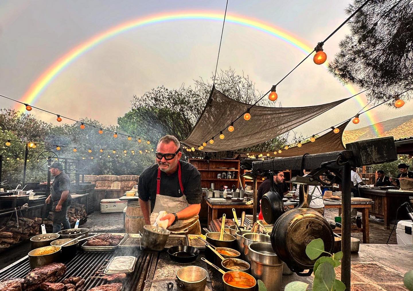 Valle Baja California, Mexico restaurant Deckman's En El Mogor featuring Michelin chef Drew Deckman