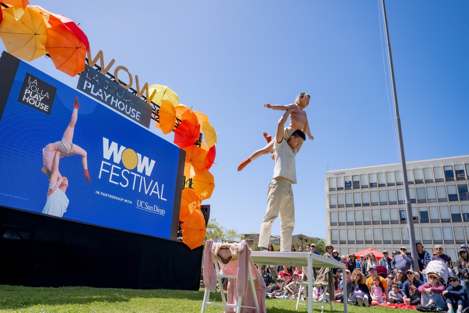 Fun Things to do in San Diego this weekend April 24-27, 2025 featuring  the Without Walls Festival (WOW Festival) of arts on UC San Diego's campus in La jolla