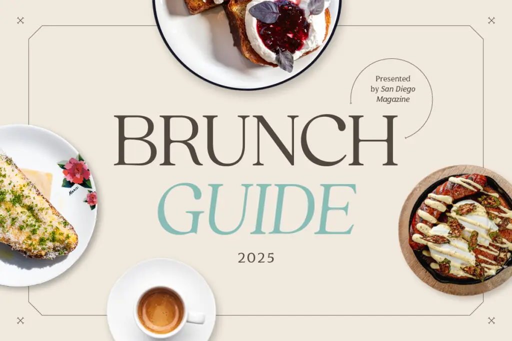 San Diego Magazine brunch restaurant guide 2025
