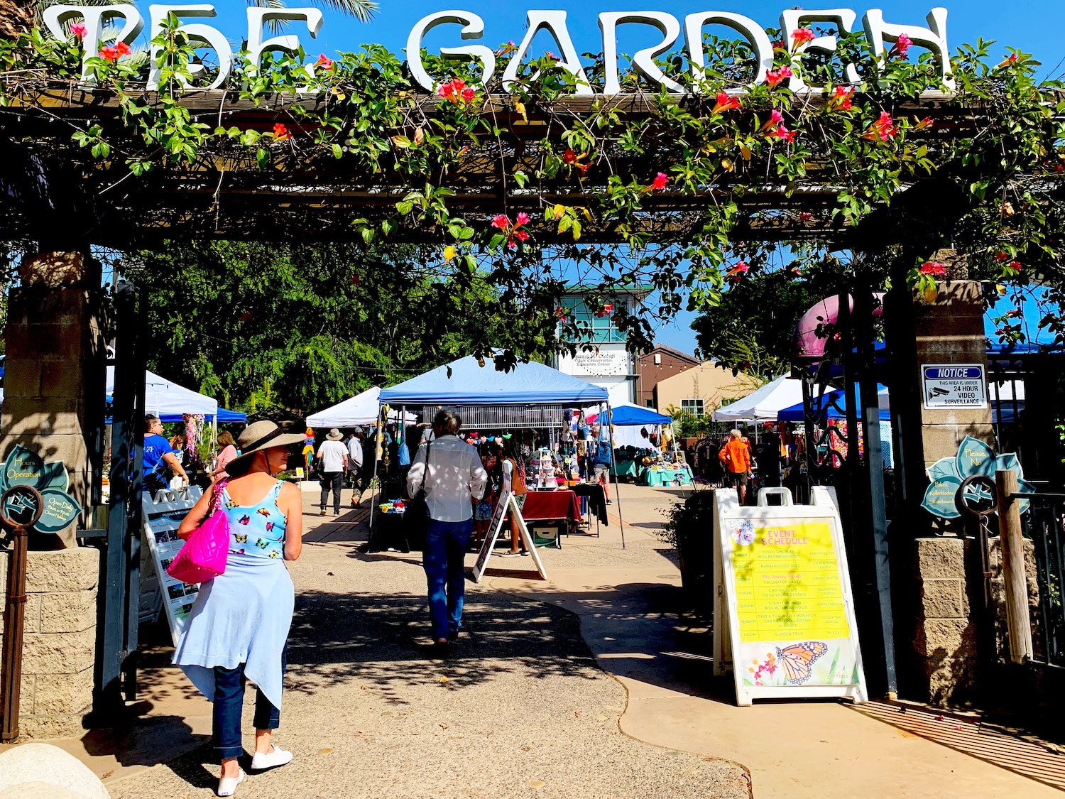 Fun things to do in San Diego this weekend, April 29 - May 4 2025, featuring Spring Garden & Butterfly Festival