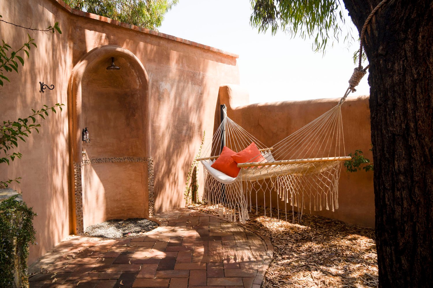 Exterior of a casita at Mexican wellness retreat Rancho La Puerta in Baja California