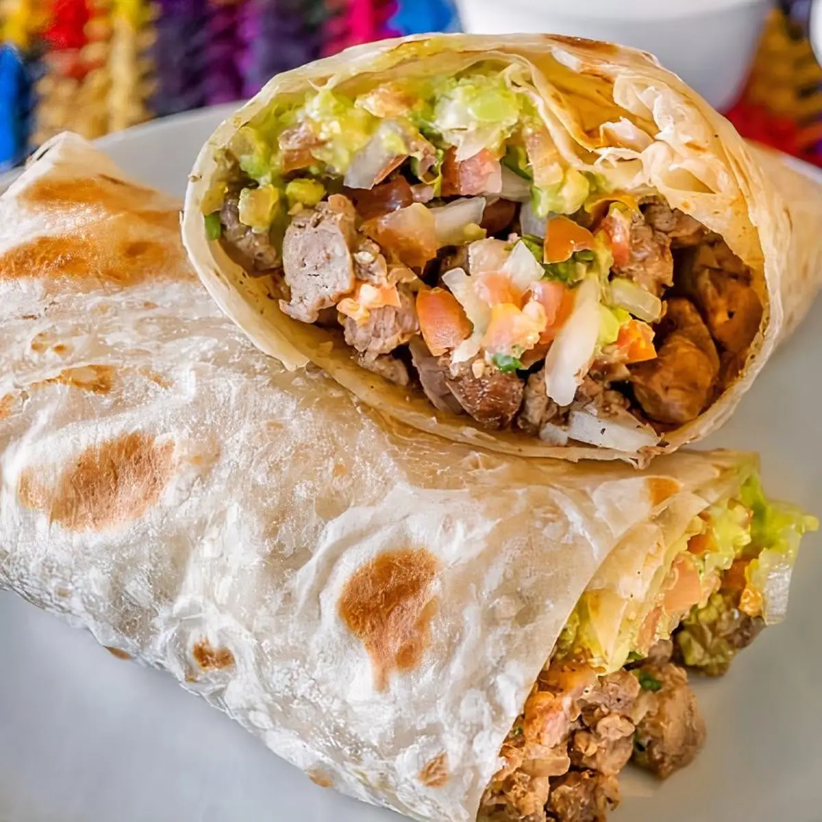 A California burrito from Roberto's Taco Shop in San Diego one of the creators of the famous burrito