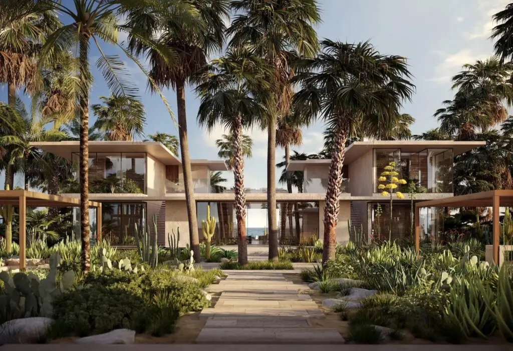 Exterior of new Mexico hotel Amanvari in La Ribera/East Cape, Mexico