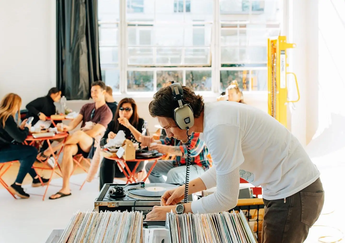 New San Diego coffee shop Fuzz Coffee opening in North Park featuring a pop-up and vinyl DJ