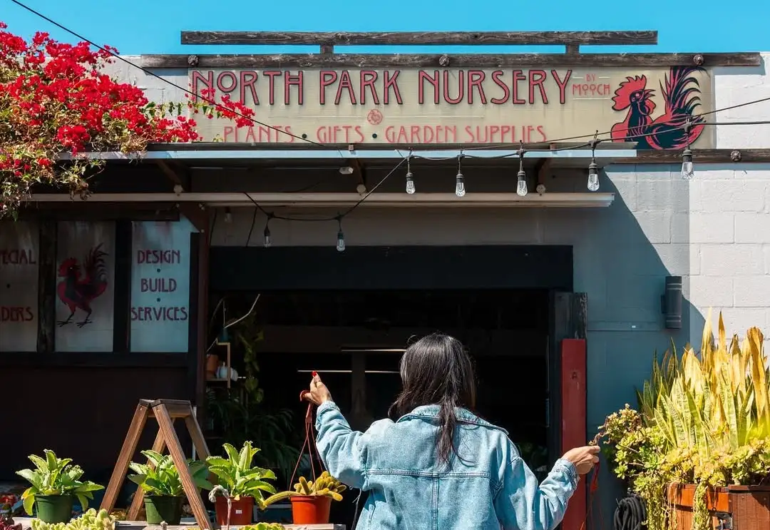 San Diego social club and wellness meetup group Happy Girl Club featuring a plant store event