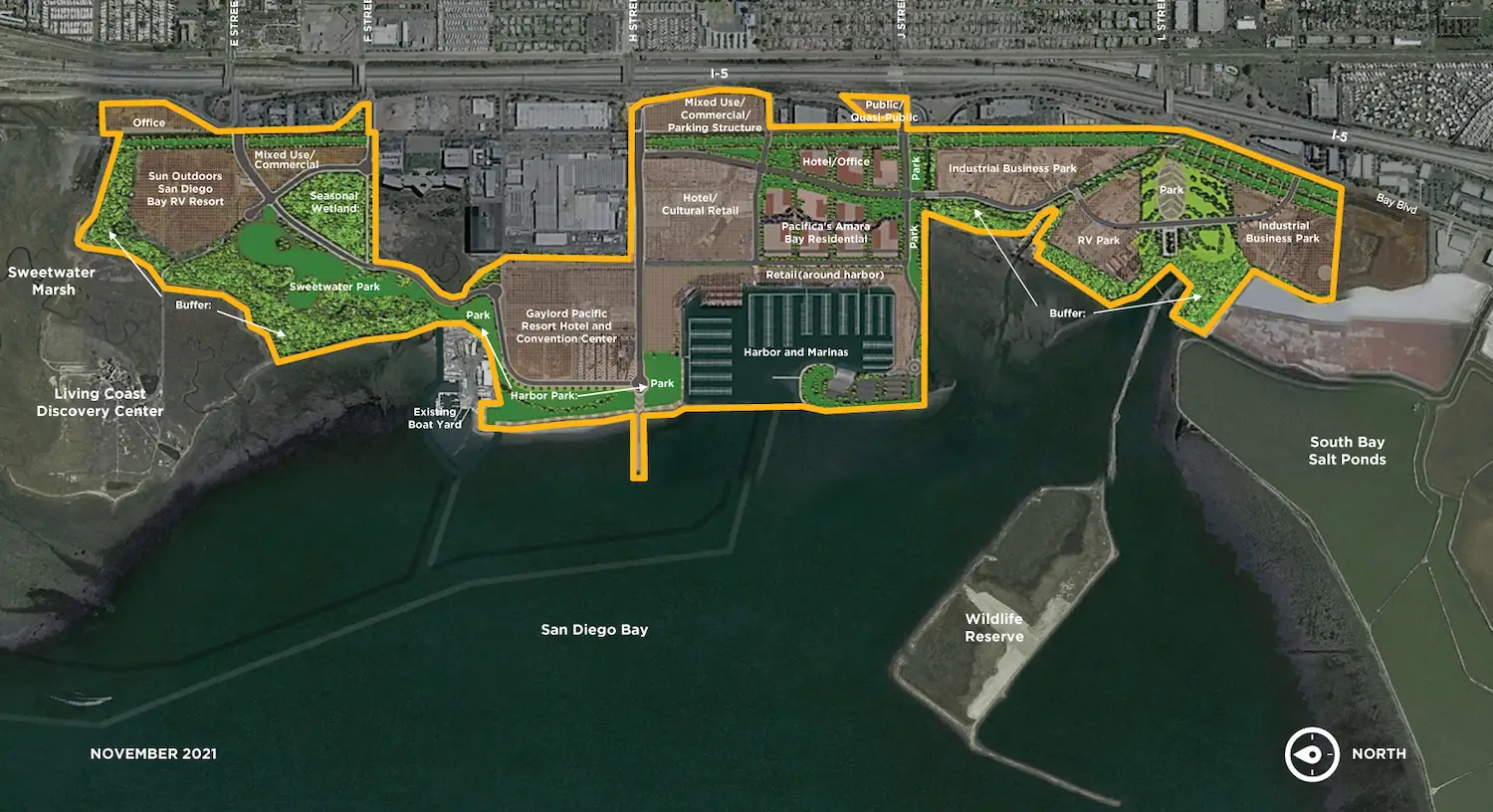 Gaylord Pacific Resort & Convention Center in Chula Vista Bayfront Master Development Plan