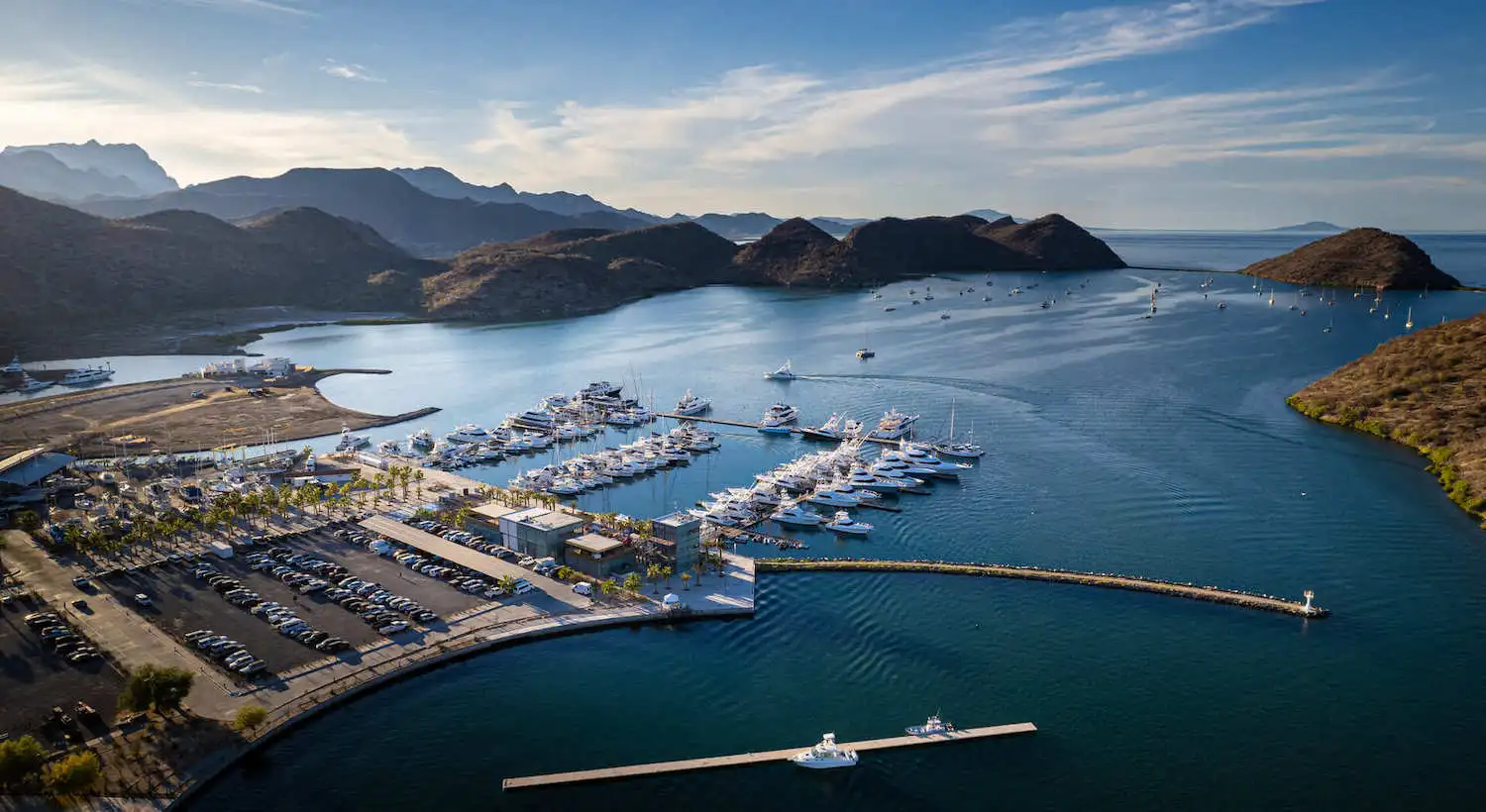 Visiting Baja California Sur, Mexico featuring Puerto Escondido Marina near Loreto Bay