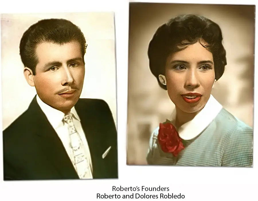 Roberto's Taco Shop in San Diego founders Roberto and Doleres Robledo known for creating the California burrito
