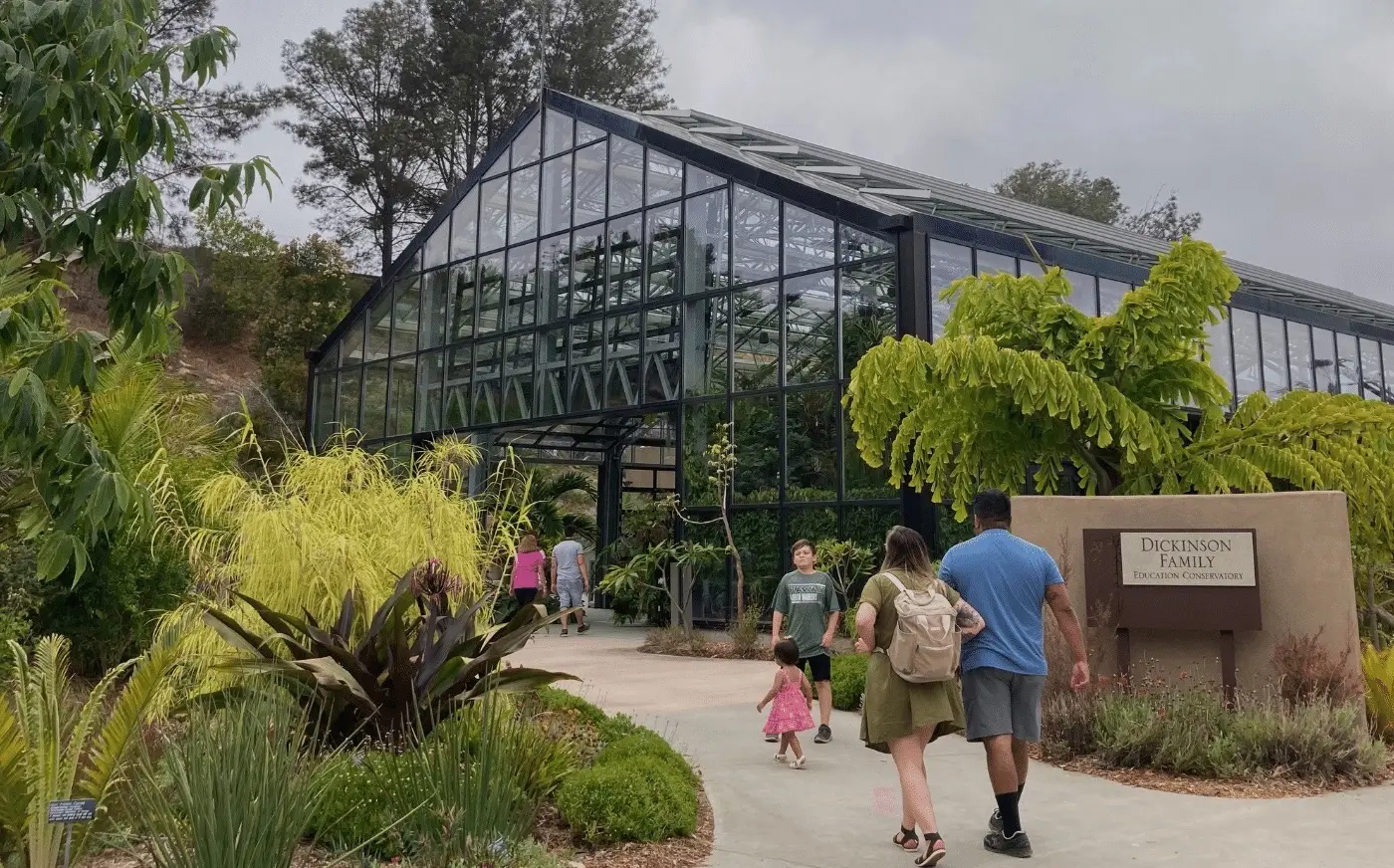 Cheap date ideas in San Diego featuring the San Diego Botanic Garden in Encinitas