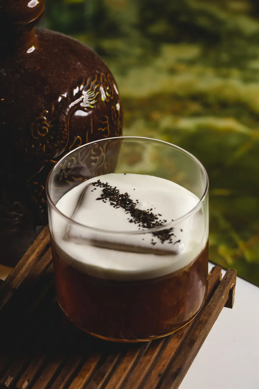 Best San Diego Cocktail drinks featuring The Earl Grey Cocktail at Realm of the 52 Remedies speakeasy