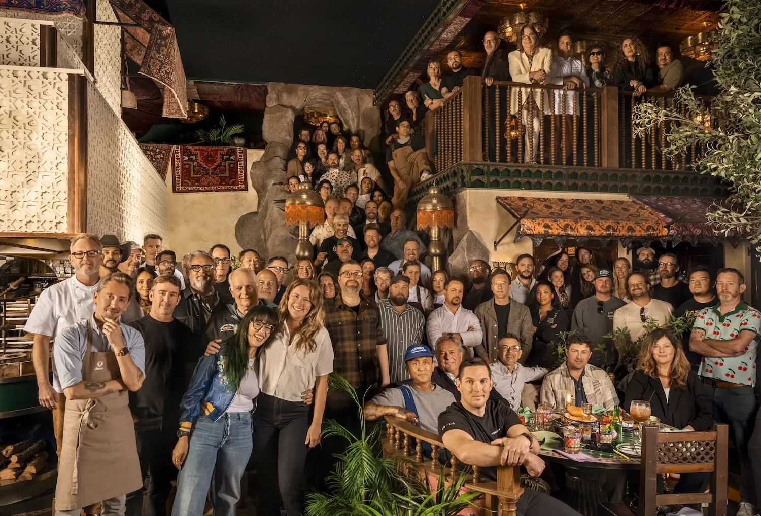 San Diego Magazine Best Restaurants 2025 cover shoot at Leila in North Park featuring local chefs and restaurateurs