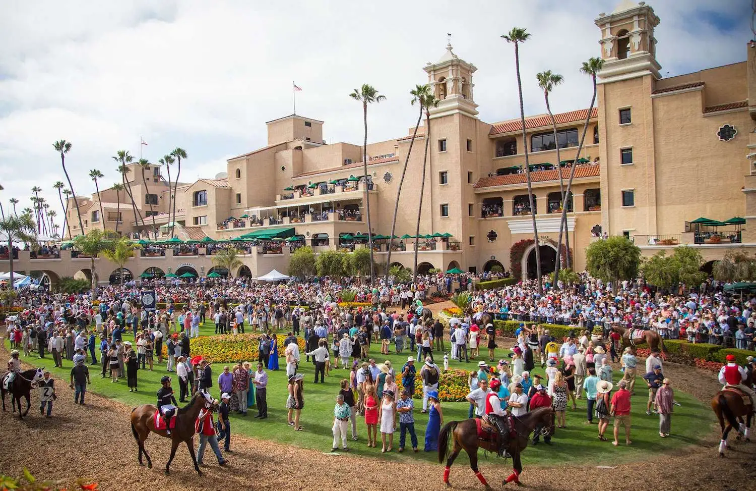 Fun things to do in San Diego this month, July 2025 featuring Opening Day at Del Mar Thoroughbred Club