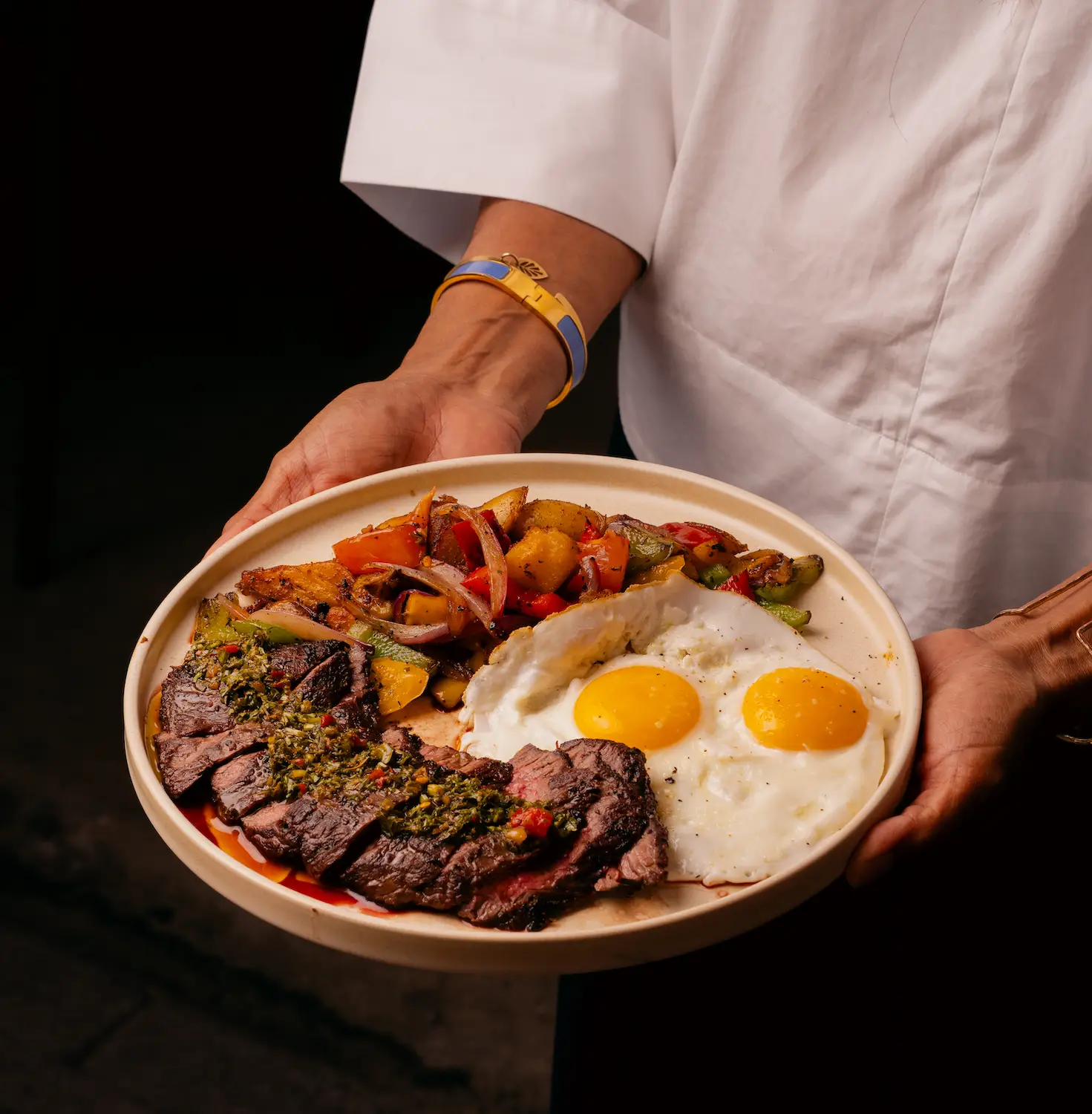 Food from San Diego's Café Madeleine in Barrio Logan opened in 2025 featuring a new Latin menu