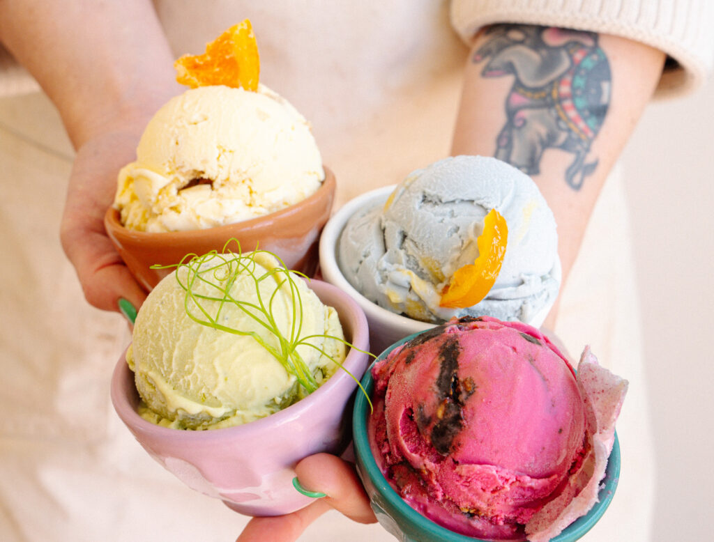 San Diego ice cream shop Little Fox Cups + Cones in Oceanside
