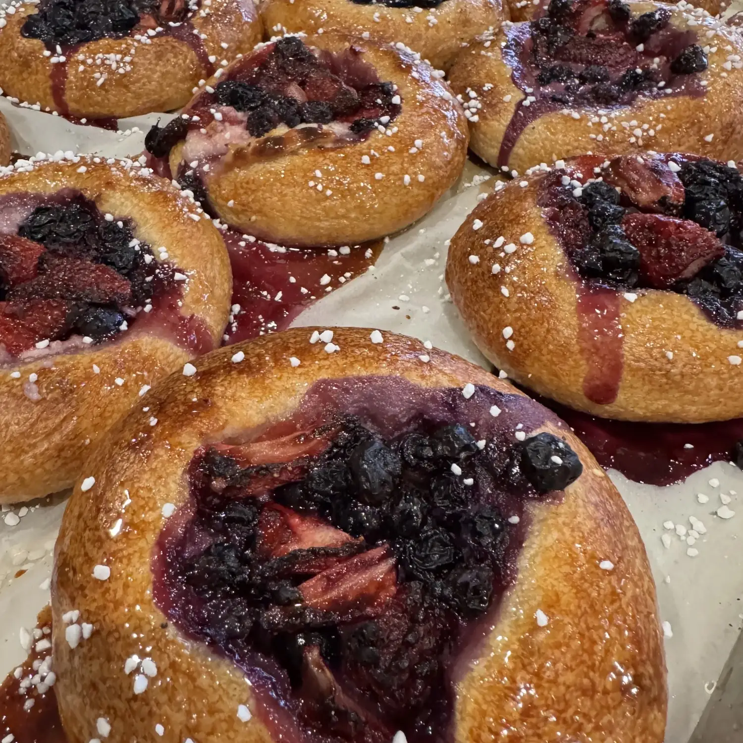 Bialy from New San Diego bagel shop New Wave Bagel in Leucadia, Encninitas 