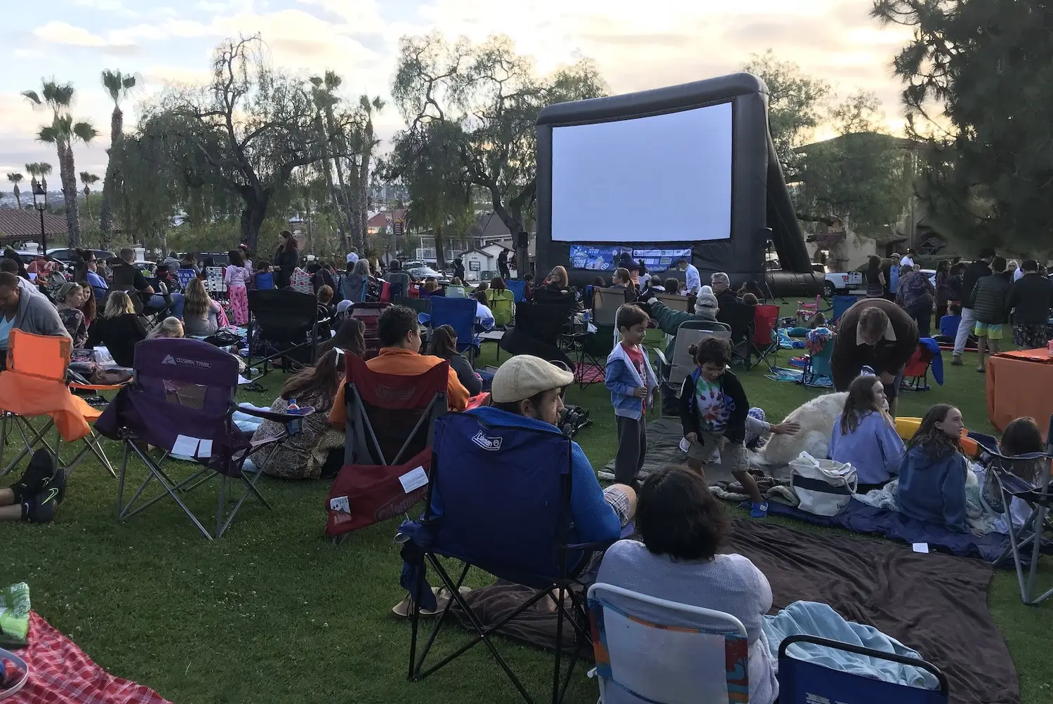 San Diego outdoor movie theater event this Summer 2025 featuring Summer Movies in The Park
