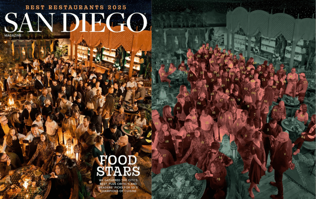 San Diego Magazine 2025 Best Restaurants Edition Cover Key