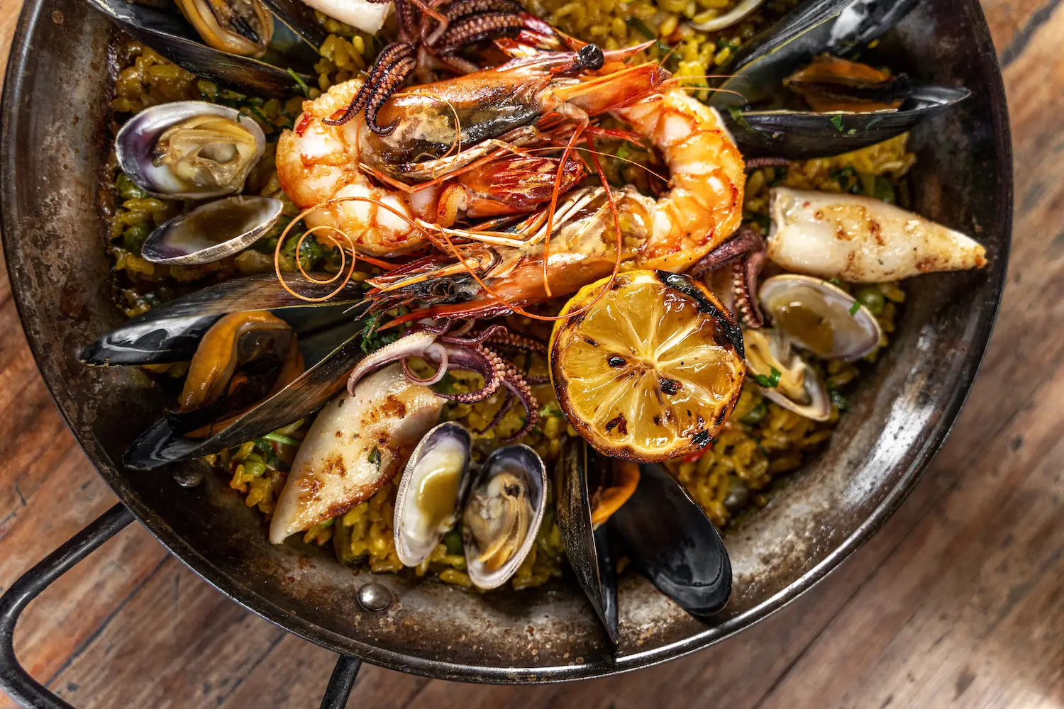Seafood from Leucadia restaurant located near Encinitas in San Diergo, CA
