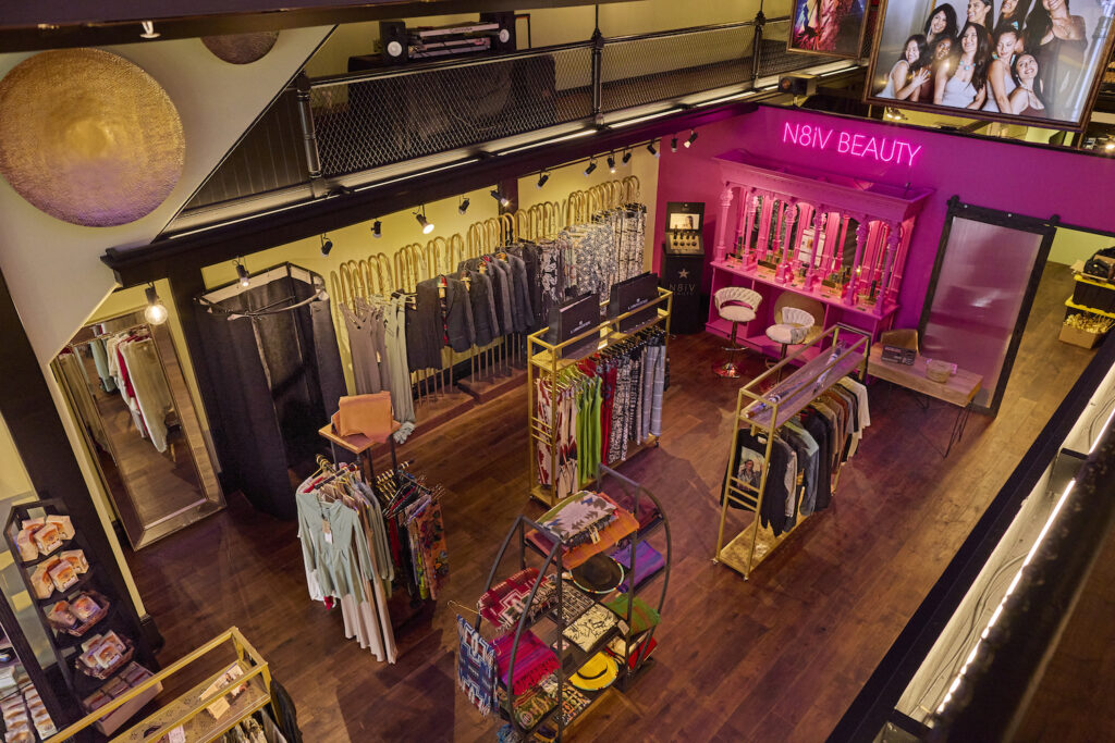 Interior of San Diego Gaslamp Quarter boutique shop Native Star featuring only Indigenous-made products