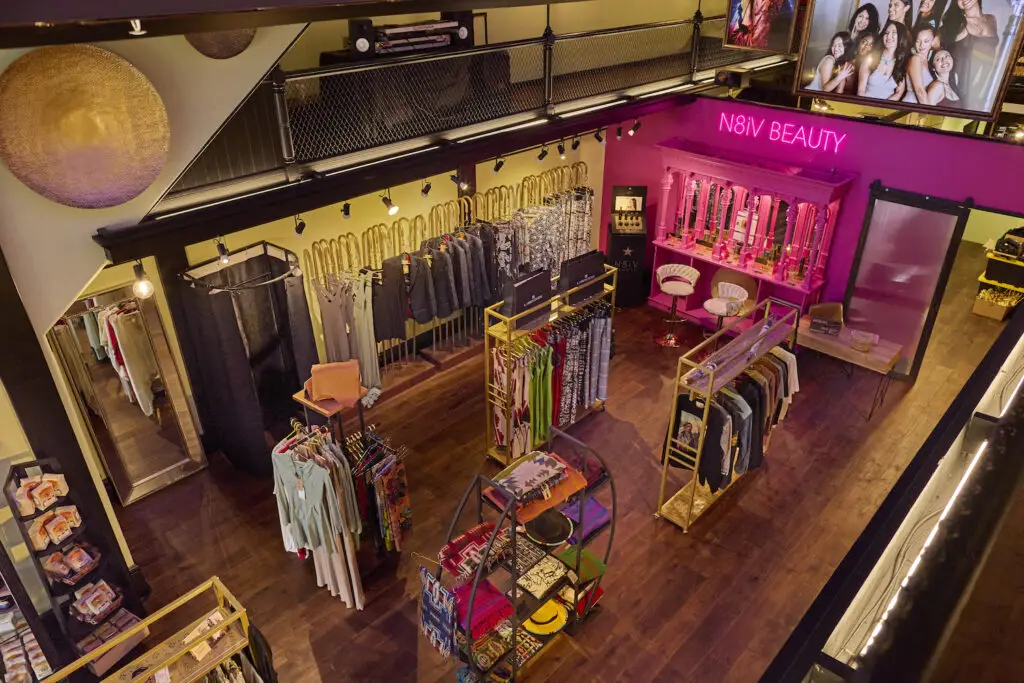 Interior of San Diego Gaslamp Quarter boutique shop Native Star featuring only Indigenous-made products