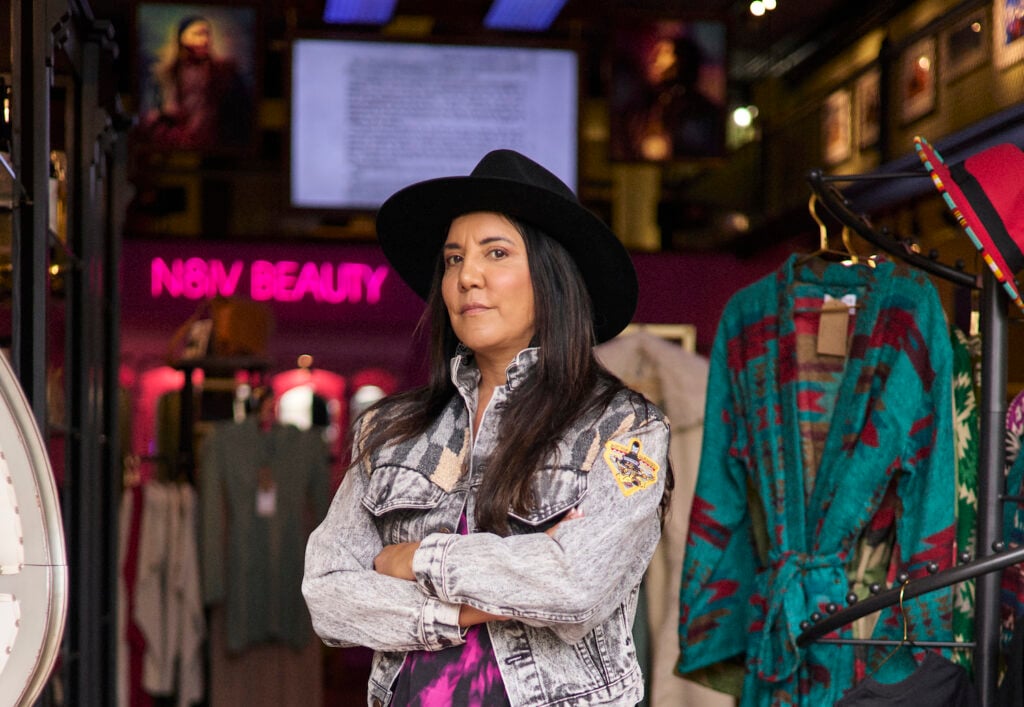 San Diego Indigenous boutique shop Native Star owner Ruth-Ann Thorn of the Rincon Band of Luiseño