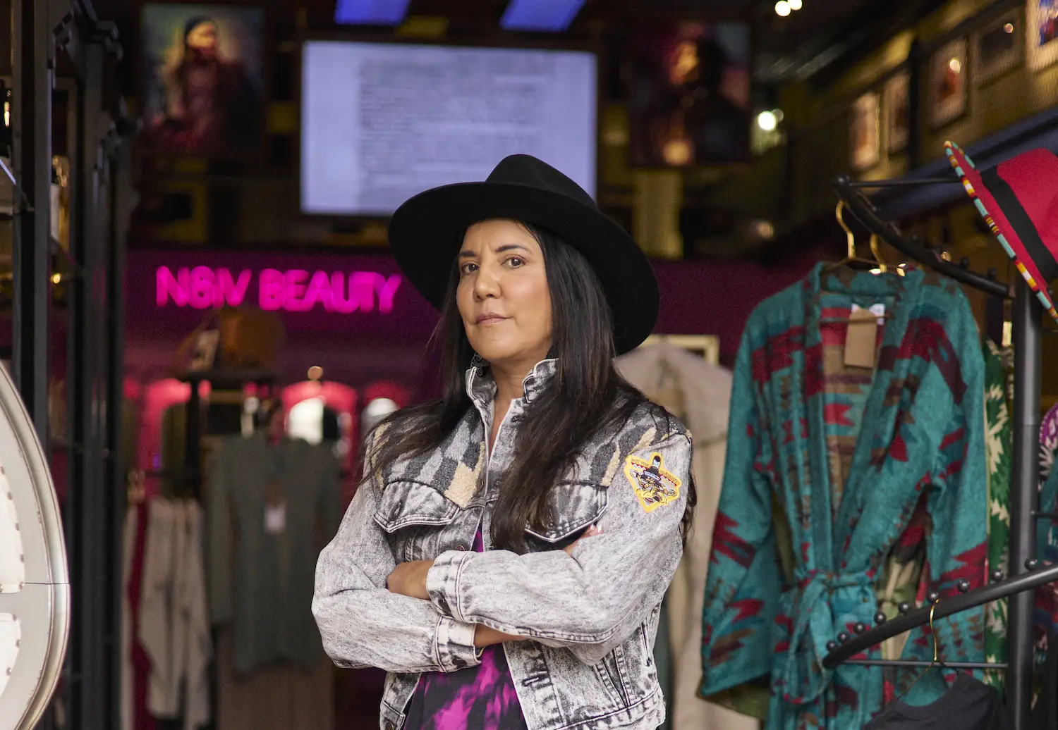 San Diego Indigenous boutique shop Native Star owner Ruth-Ann Thorn of the Rincon Band of Luiseño
