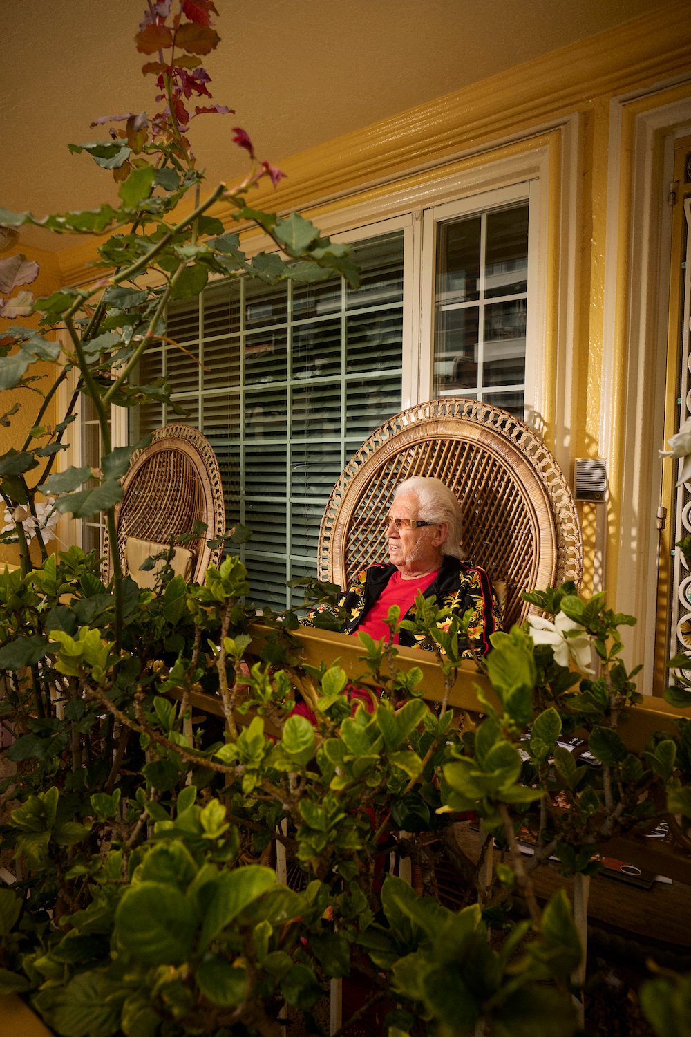 Little Italy resident Nick Pecoraro known as the Godfather and Mayor of Little Italy living in a gold home 