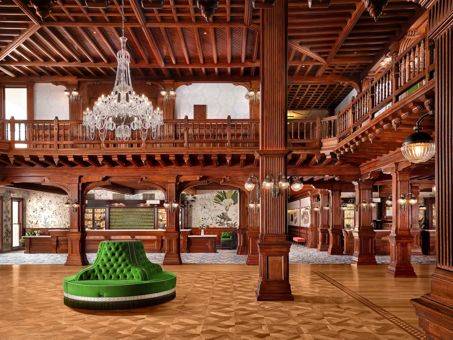 San Diego Magazine's Best San Diego Arts & Culture 2025 featuring interior of newly renovated Hotel del Coronado lobby 