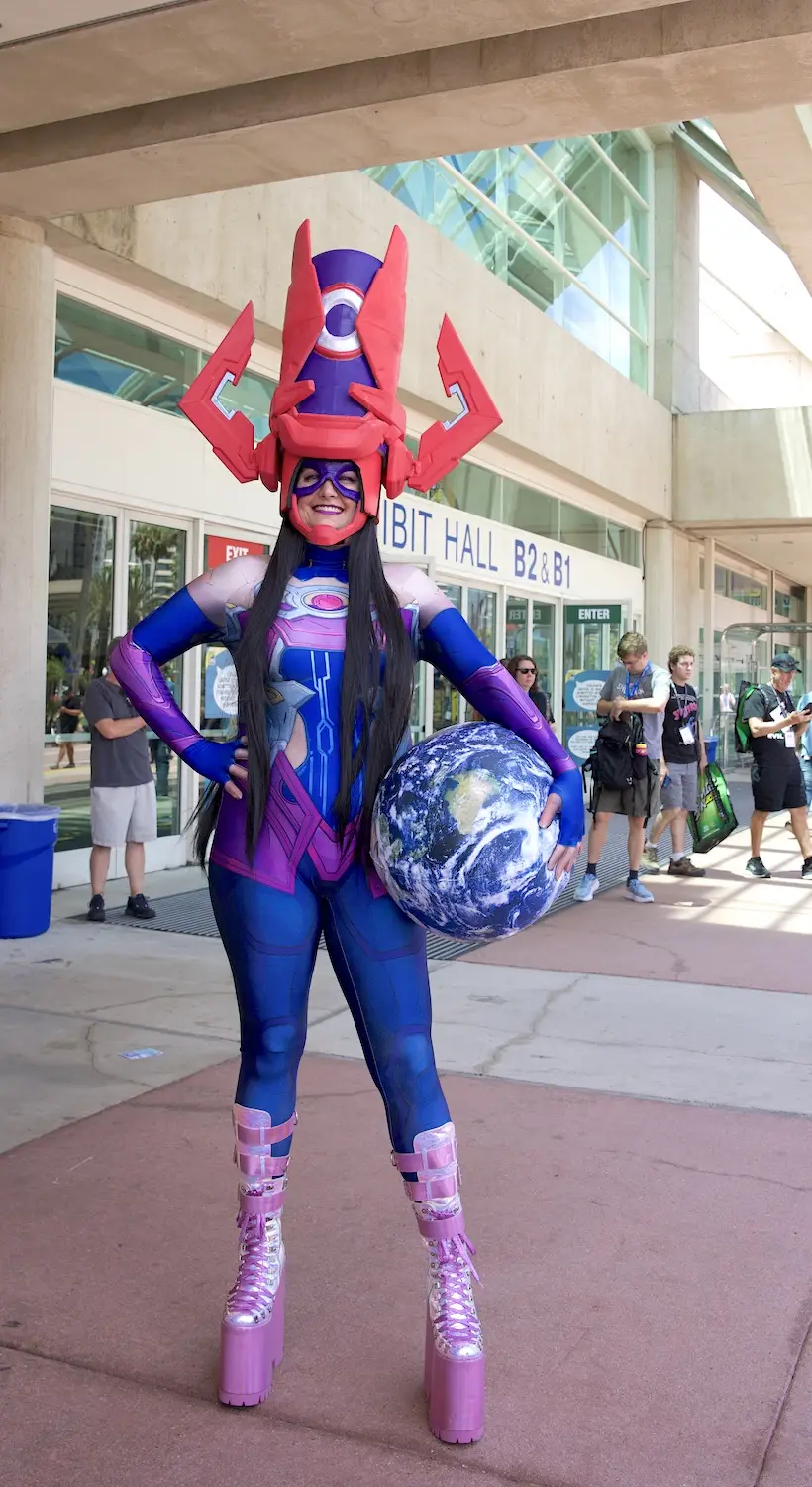 2025 San Diego Comic-Con cosplay as marvel superhero