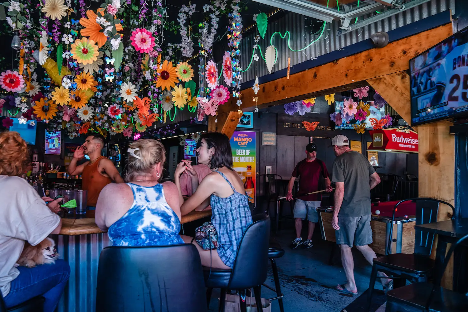 Interior of San Diego bar The loft in Hillcrest