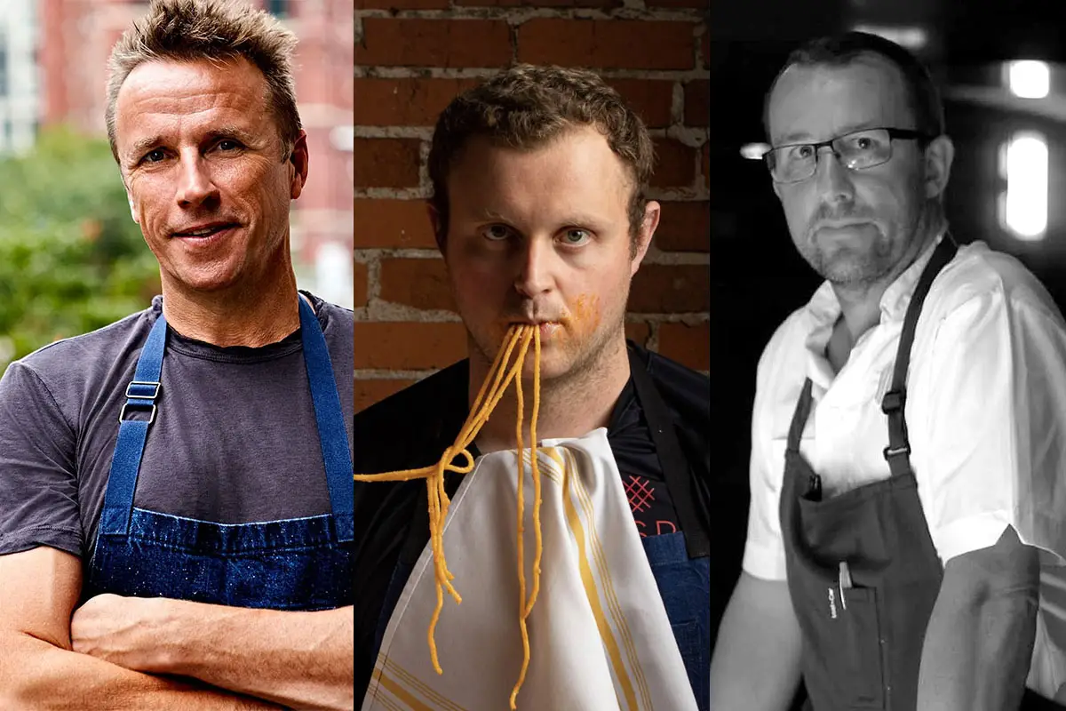 2025 Del Mar Wine + Food Festival event Ramey Wine Dinner at the Inn at Rancho Santa Fe featuring celebrity guests Marc Murphy, Jackson Kalb & Jason McLeod