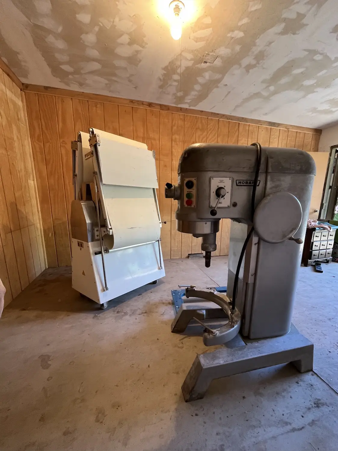 Machinery for San Diego bakery Wildwood Flour opening in Campo