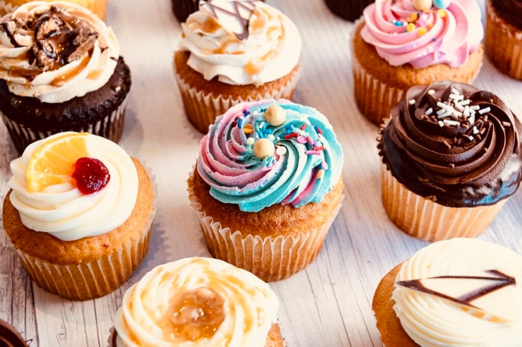 Cupcackes from Babycakes bakery in Hillcrest, San Diego