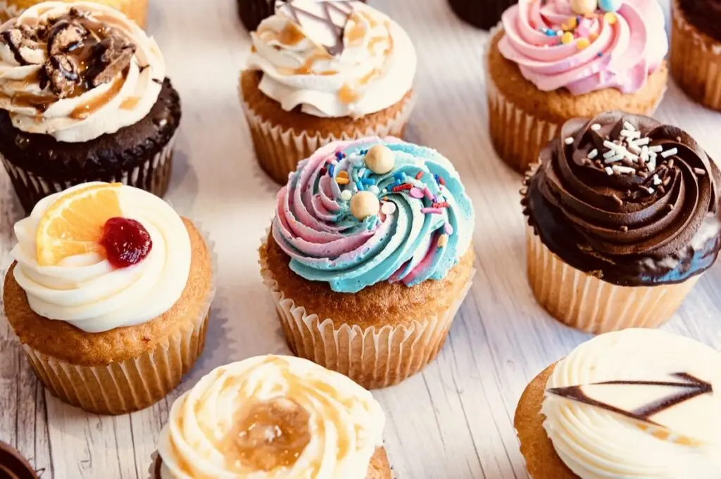 Cupcackes from Babycakes bakery in Hillcrest, San Diego