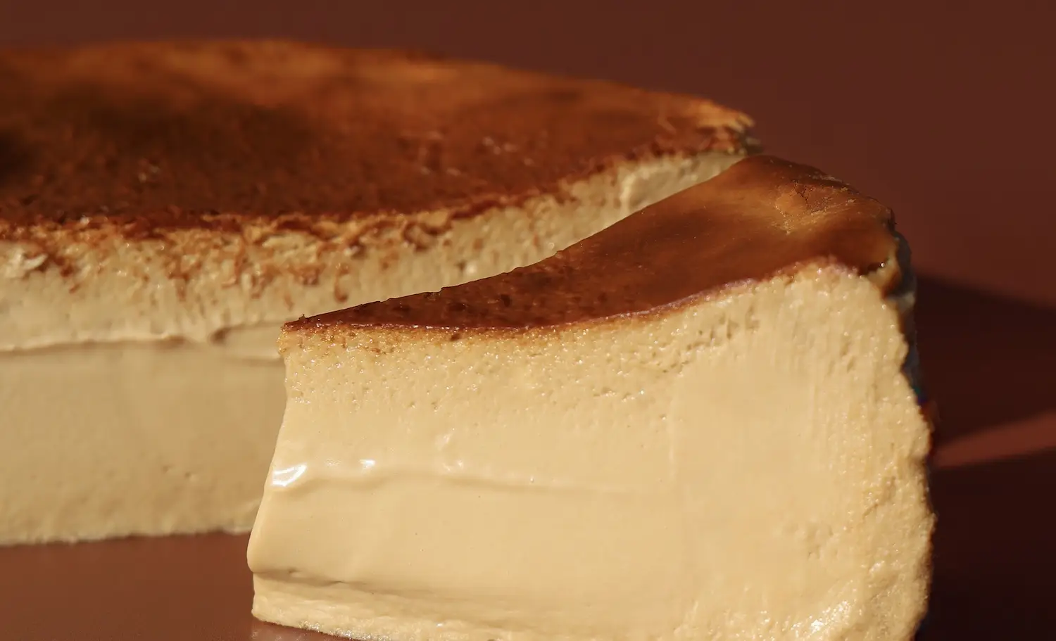 Basque cheescake from Ukrainian bakery Muse Cheesecakes which is opening its first location in East Village in 2026