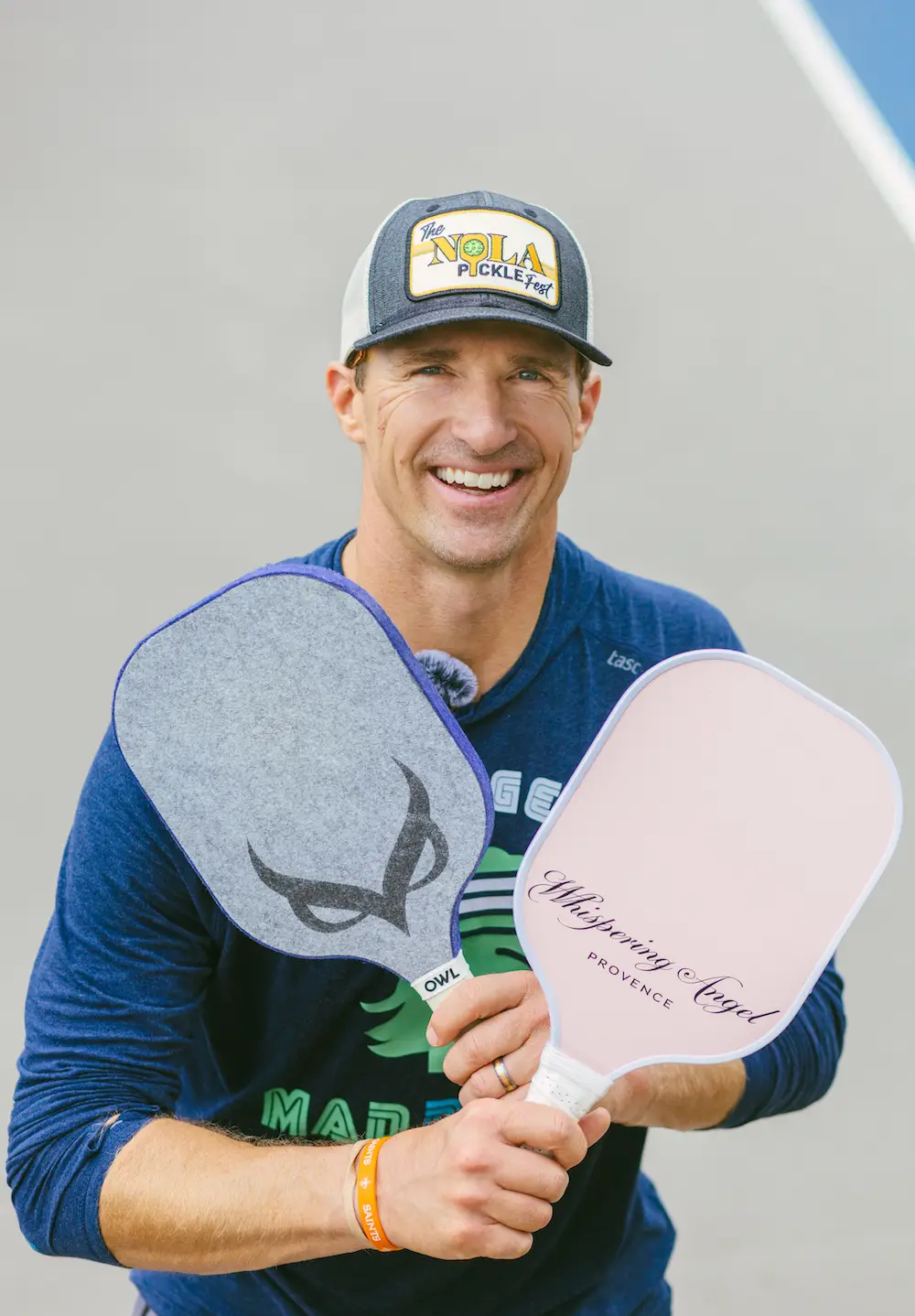 2025 Del Mar Wine + Food Festival event Celebrity Pickleball Tournament Presented by JUSTIN Winery featuring celebrity guests Drew Brees, Catherine McCord, Jet Tila & Kyle Cook