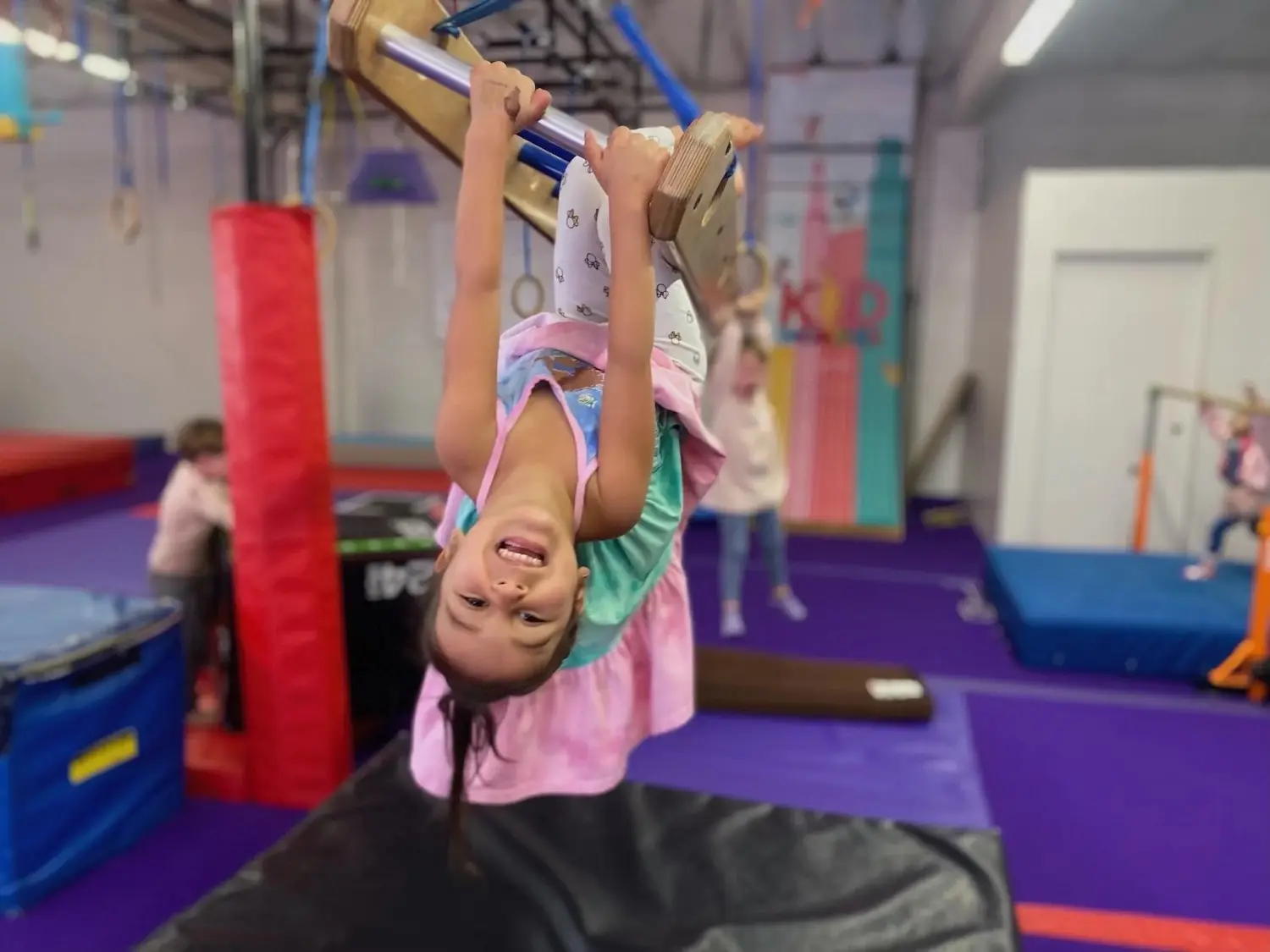 Fun things to do with kids in San Diego featuring Kid Wonder Ninja Gym