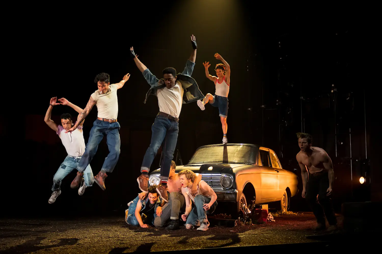San Diego Magazine's Best San Diego Arts & Culture 2025 featuring Tony award winning best musical The Outsiders from La Jolla Playhouse 