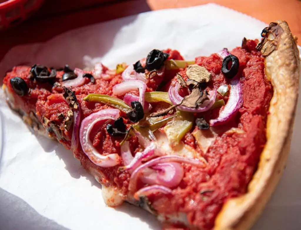 San Diego restaurant Lefty’s Chicago Pizzeria in Mission Hills featuring Deep Dish pizza