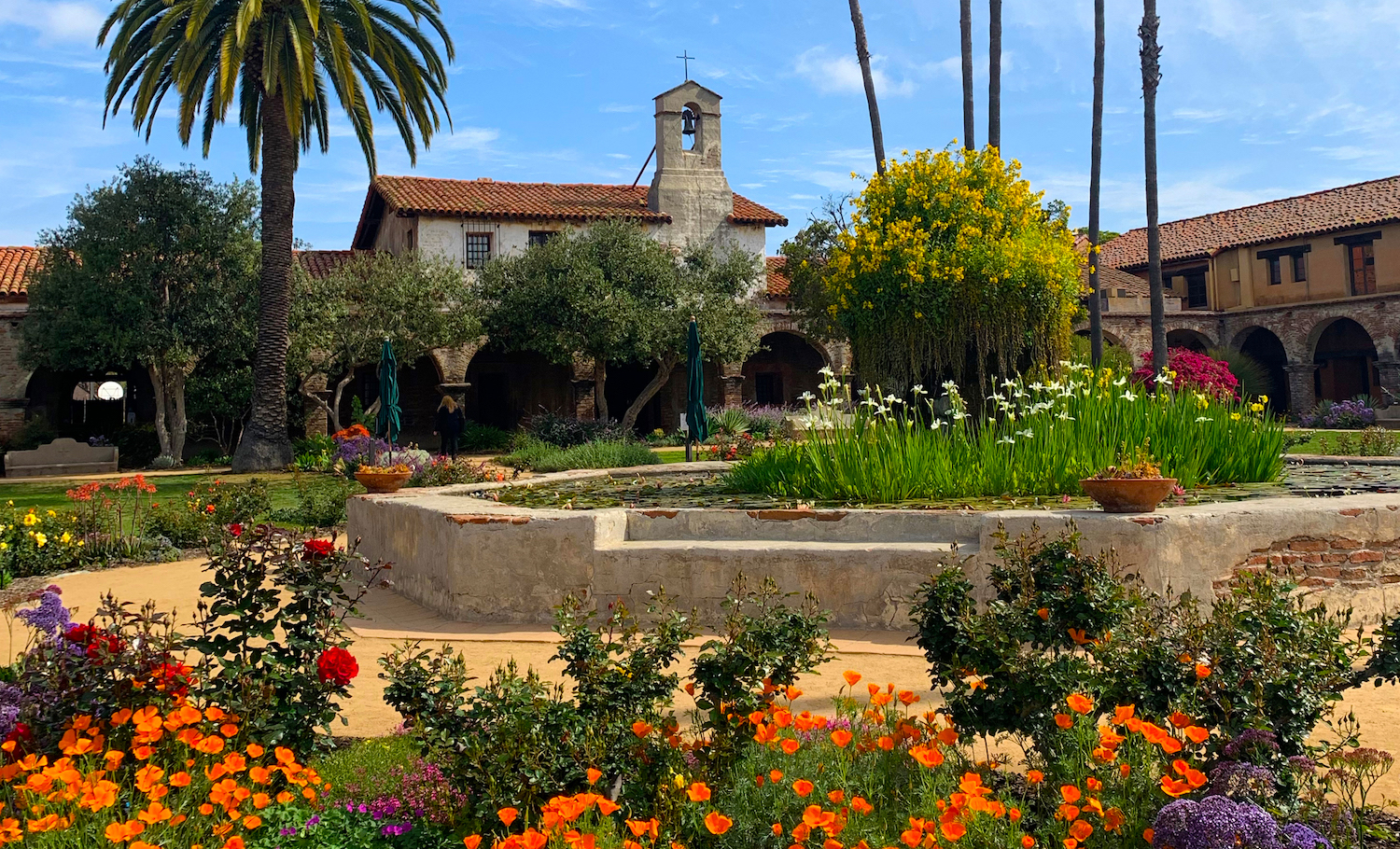 Mission San Juan Capistrano in  Southern California