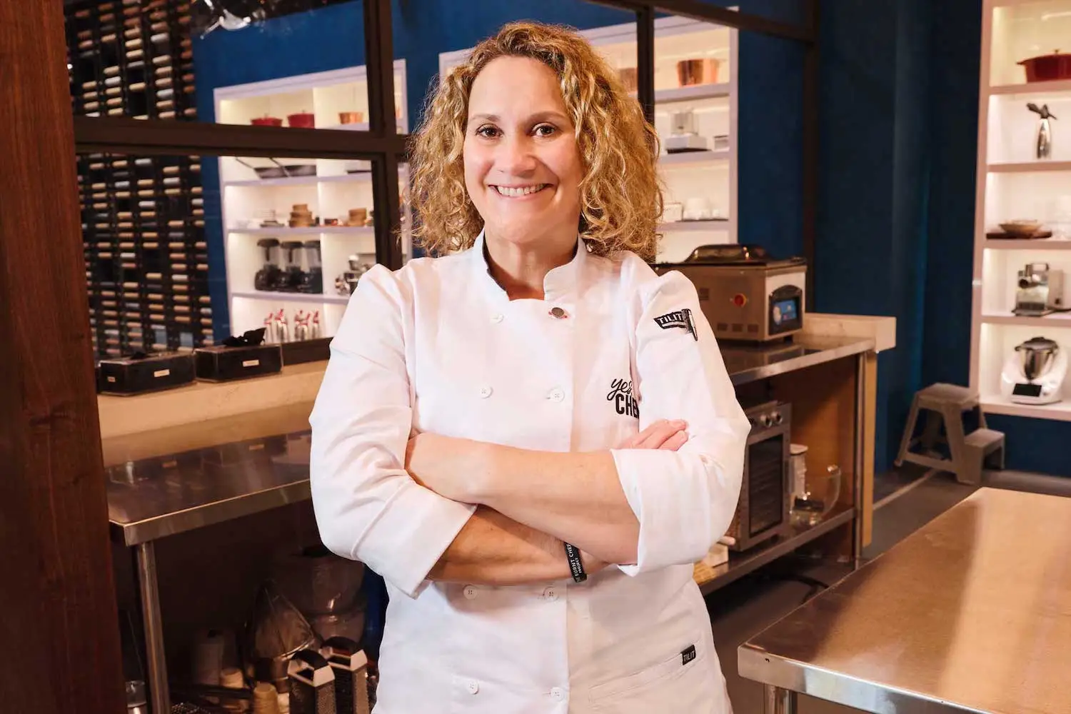 Emily Brubaker, winner of NBC’s new cooking competition show Yes, Chef hosted by Martha Stewart and José Andrés