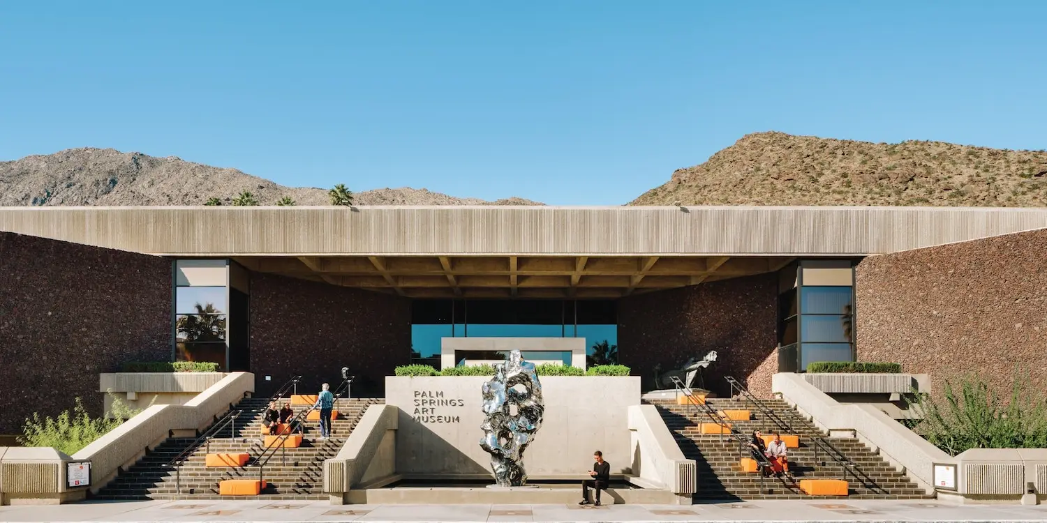 Palm Springs, a cheap weekend roadtrip near San Diego, CA featuring the Palm Springs Art Museum