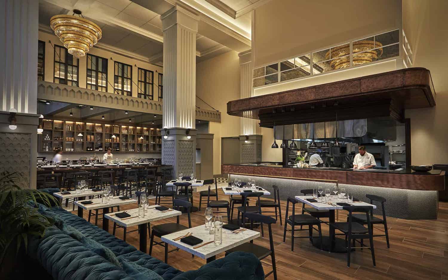 Provisional Kitchen restaurant at San Diego hotel The Pendry Hotel in downtown's Gaslamp Quarter