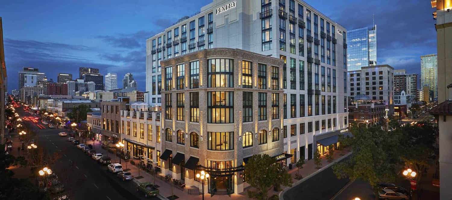 San Diego hotel The Pendry Hotel in downtown's Gaslamp Quarter