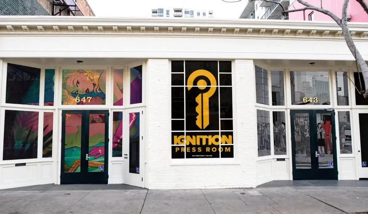 San Diego Comic-Con 2025 free and offsite events without a badge featuring Ignition Press Room's pop-up activation