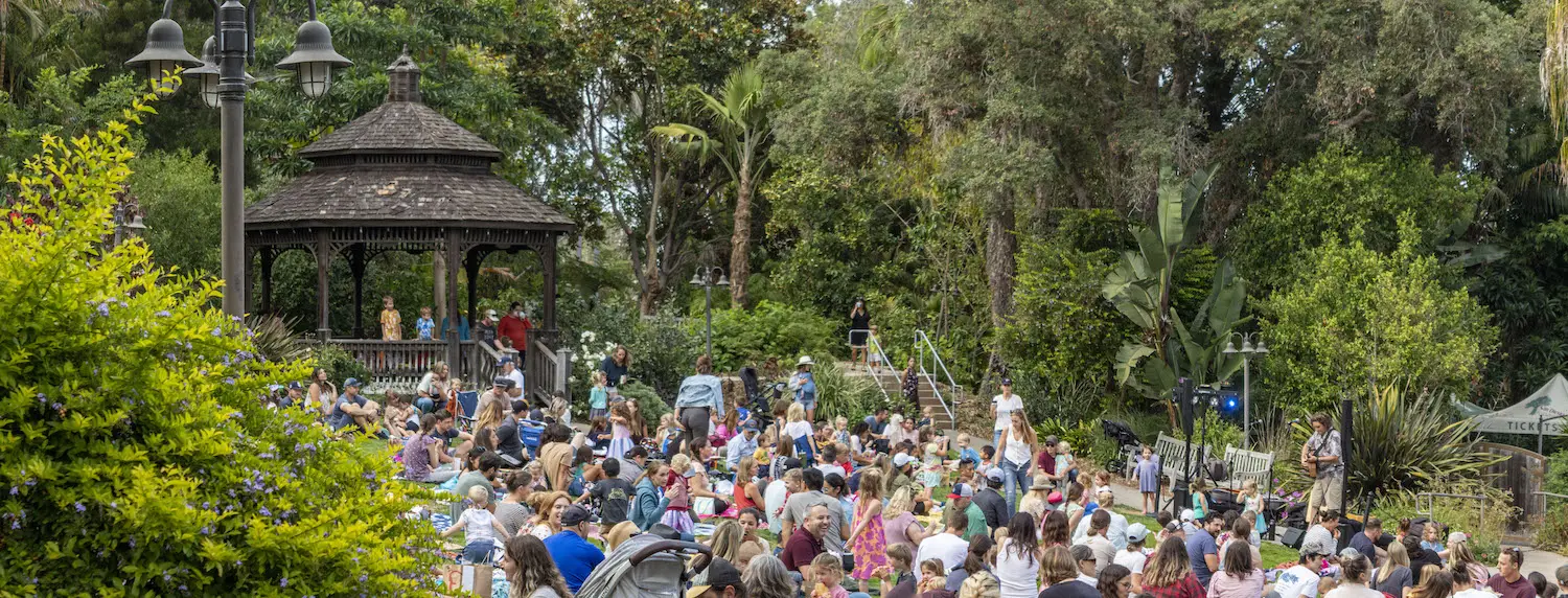 Fun things to do in San Diego this weekend July 2-6, 2025 featuring Summer Nights at San Diego Botanic Garden concert