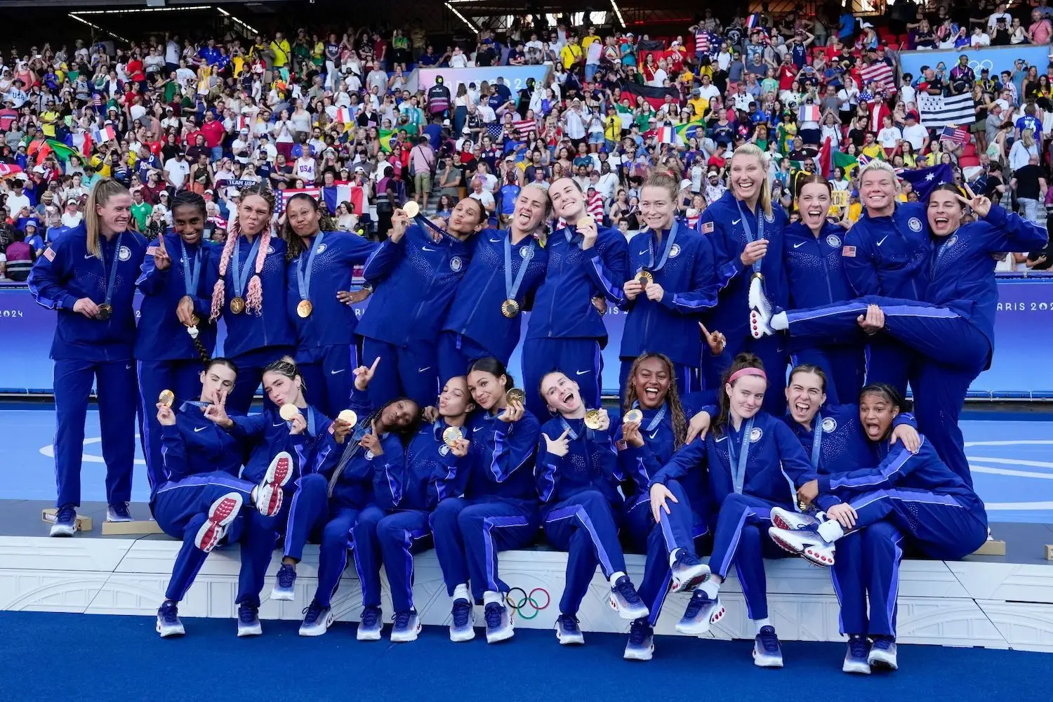 Best of San Diego 2025 edition featuring the U.S. Women's Olympic gold medal team