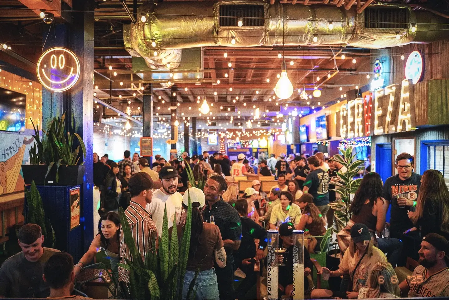 Best of San Diego 2025 Health & Outdoors featuring interior of Happy Does Bar in the Gaslamp Quarter