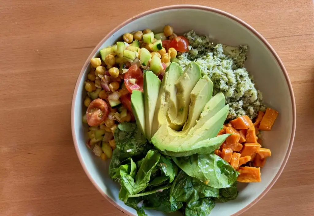 Food from new San Diego restaurant Daffodil Cafe in La Jolla UTC