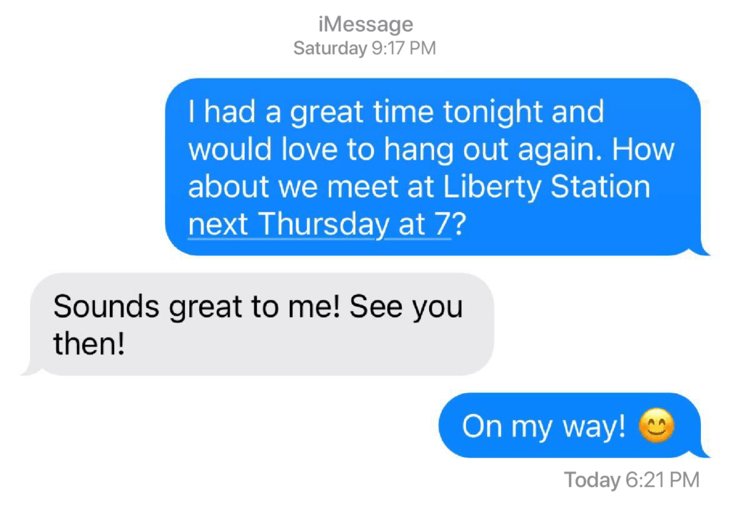 Unhinged, A Dating Series: To Text or Not to Text?